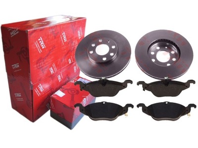 DISQUES + SABOTS DE FREIN TRW AVANT OPEL ASTRA G 4OTW 256MM - milautoparts-fr.ukrlive.com