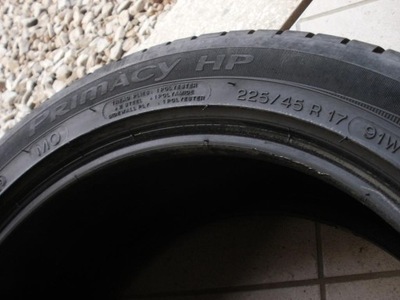 Opona Michelin PRIMACY HP 225/45 R17