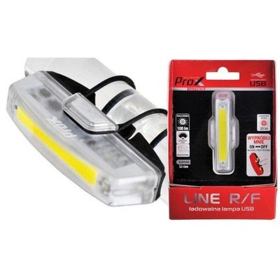 Lampa przód PROX LINE F LED COB biała ładow