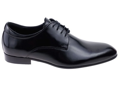 Conhpol buty wizytowe C-5947 czarne, skóra 40
