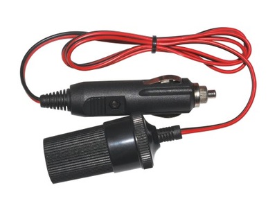 Przedłużacz прикурювача автомобільний штекер роз'єм адаптер фото №1