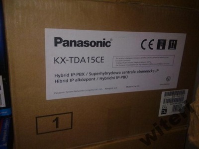 PANASONIC KX-TDA15 2 x ISDN NOWA FV
