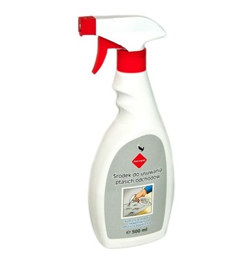 ŚRODEK DO USUWANIA PTASICH ODCHODÓW KOLCE NA PTAKI