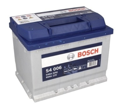 BATTERY BOSCH 60AH 540A L+ 0092S40060 - milautoparts-fr.ukrlive.com