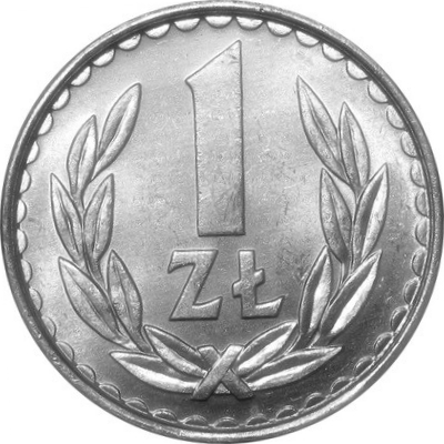 Moneta 1 zł złoty 1982 r piękna