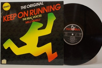 Milli Vanilli - Keep On Running 12'' EX - 7460513968 - oficjalne archiwum  Allegro