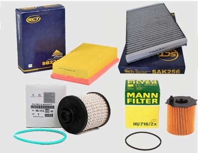 FILTER CABIN CARBON SCT SAK256 + PREPARAT FOR AIR CONDITIONER MANNOL 520ML + FILTER AIR SCT SB2242 - milautoparts-fr.ukrlive.com