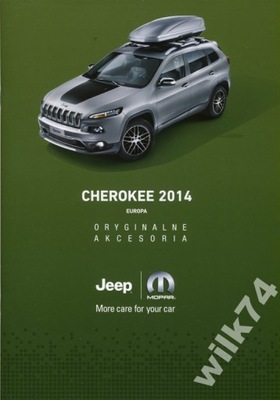 Jeep Cherokee prospekt 2014 polski Akcesoria