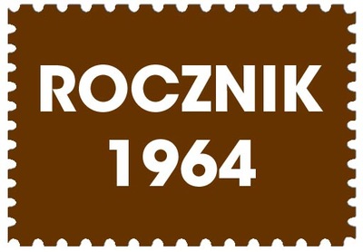 R256 Rocznik 1964 ** abonament brak Fi 1384-1388