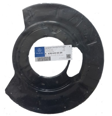 MERCEDES VITO W638 DISC KOTWICZNA PROTECTION METAL PLATE ORIGINAL - milautoparts-fr.ukrlive.com