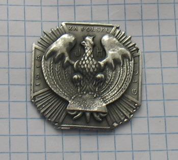 odznaka 1918 1919 ZA POLSKĘ