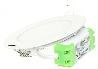 PANEL LED PODTYNKOWY PLAFON SLIM LAMPA SUFITOWA 6W