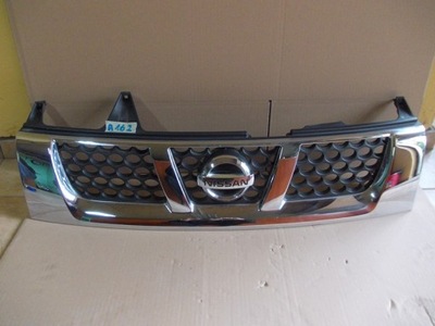 Решётка радиатора решётка радиатора nissan navara 02-05 фото №1