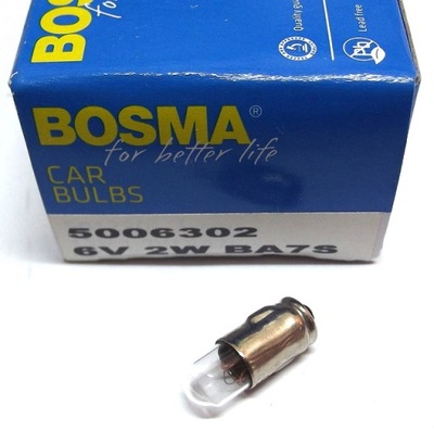 LAMP 6 V 2 IN BA7S BOSMA GLASS ADAPTER SOCKET - milautoparts-fr.ukrlive.com