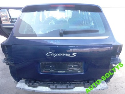 Крышка багажника задняя лак lm5w porsche cayenne 04r фото №1