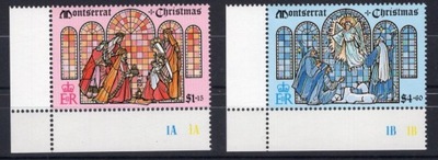 09100 Montserrat Mi 858 - 859 ** religia