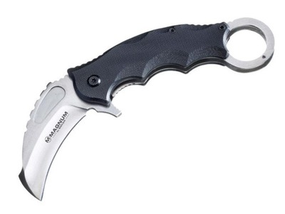Nóż składany Boker Magnum Alpha Kilo Karambit Stal 440A 170mm Długości