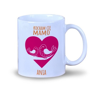 Kubek Kocham Cię Mamo- prezent na Dzień Matki
