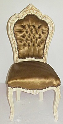 Stylowe Krzesło Stołek Retro Glamour KL