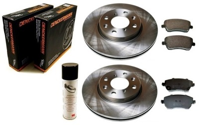 DISCS PADS OPEL AGILA II B 2008- FRONT SET - milautoparts-fr.ukrlive.com