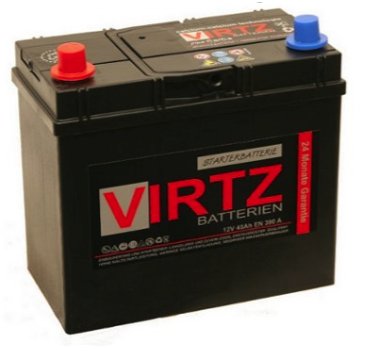 BATTERY VIRTZ 45AH 390A JAP L+ HONDA TOYOTA - milautoparts-fr.ukrlive.com