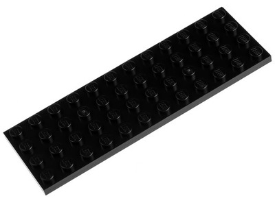 LEGO Płytka zwykła 4x12 3029 czarna