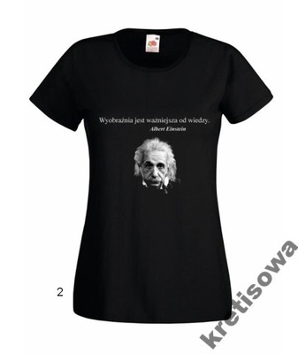 KOSZULKI ASTRONOM PLANETY EINSTEIN KOSMOS KSIĘŻYC