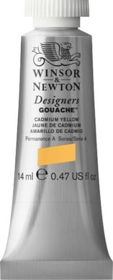 W&N Farba Gwasz 14ml CADMIUM YELLOW