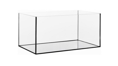 Akwarium 140l proste 80x35x50 + mata