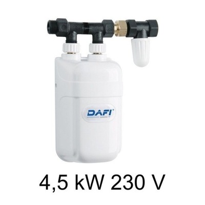 Ogrzewacz wody DAFI 4,5 kW 230 V z przyłączem
