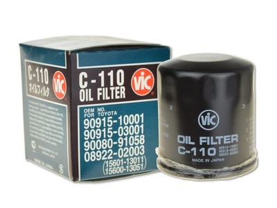 TOYOTA COROLLA E11 97-01 1.4I FILTER OILS VIC L-CA - milautoparts-fr.ukrlive.com