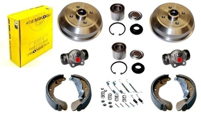 BEBNY BRAKE SHOES CYLINDERKI-ZELI OPEL CORSA C WITHOUT ABS - milautoparts-fr.ukrlive.com