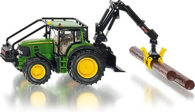 SIKU 4063 TRAKTOR J.D. + 7049 BALE drewna 1:32