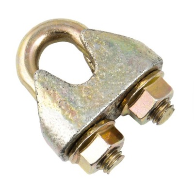 Zacisk Linowy 10mm Wzmocniony, EN 13411-5, 50szt