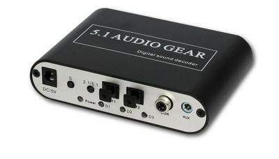HDA-51A Dekoder dźwięku cyfrowego 5.1 24bit 192kHz