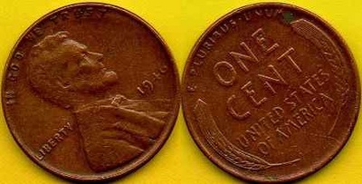 USA 1 Cent 1946 r.