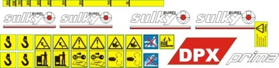 STICKERS SULKY DPX PRIMA 1004 1504 1155 603 1803 - milautoparts-fr.ukrlive.com