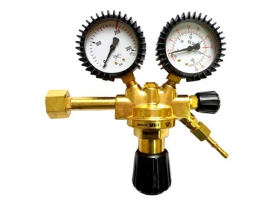 REDUKTOR GAZ TECHNICZNY GAZOWY ARGON CO2 MIX HEL DO BUTLI 8L 10L 40L 50L
