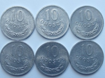Moneta 10 gr 1971 r ładna