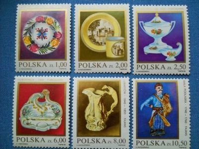 Polska - ceramika szlachetna - Fi. 2645-50 **