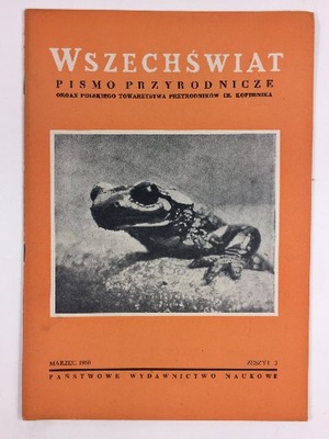 Wszechświat. Pismo przyrodnicze. Zeszyt 3 / 1960