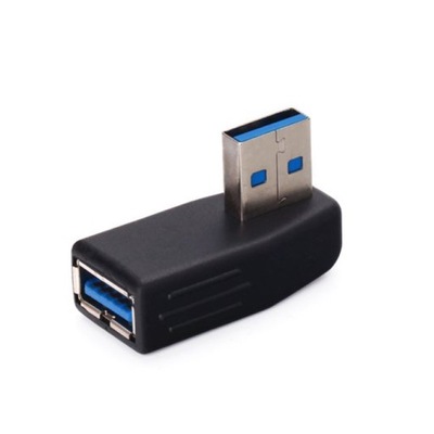 Adapter Kątowy USB 3.0 LEWY wtyk - gniazdo