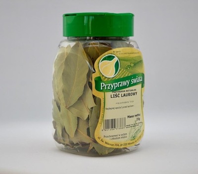 LIŚĆ LAUROWY TURECKI 25G - GAT.1 SŁOIK