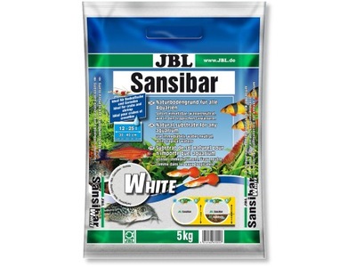 JBL Sansibar White 10kg biały drobny piasek