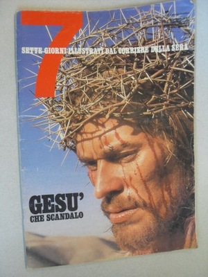 CORRIERE DELLA SERA SETTE GIORNI CZASOPISMO 1968