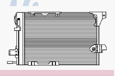 OPEL MOVANO 00- RADIATEUR DU CLIMATISEUR - milautoparts-fr.ukrlive.com