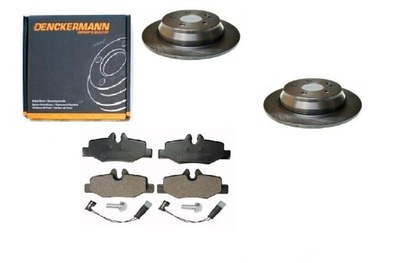 DISCS PADS MERCEDES VITO II W639 VIANO REAR 296MM - milautoparts-fr.ukrlive.com