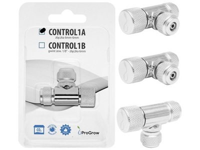 ProGrow CONTROL1A zaworek CO2 złączki 6mm