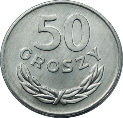50 gr groszy 1976 mennicza mennicze