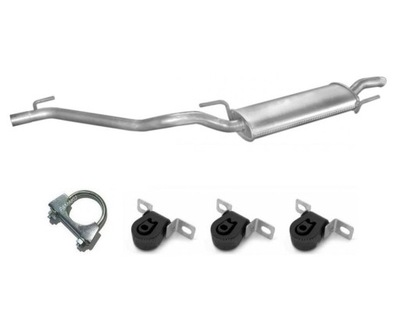 VW GOLF III 1.6 1.8 (1993-2000) HATCHBACK + CABRIOLET SILENCER END - milautoparts-fr.ukrlive.com